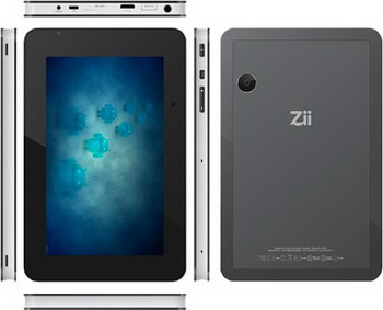 ZiiLABS ZMS-20 and four core ZMS-40 tablet.